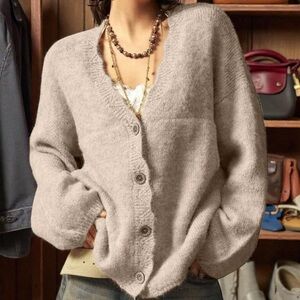 NWT Cozy Beige Sweater